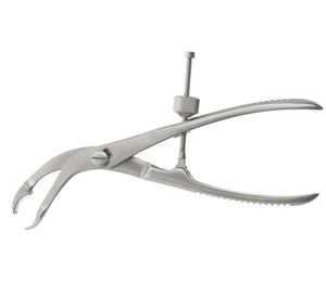 Fórceps de sujeción ortopédica quirúrgica de 18 cm, abrazadera de acero inoxidable, fuente de alimentación Manual, autocentrante - Product Image 5