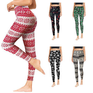 Mallas de Yoga suaves de cintura alta para mujer, Fitness personalizado de invierno para adultos, damas y niñas, antibacteriano y transpirable - Product Image 1