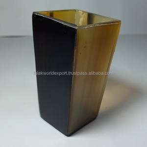 Viking haute qualité boeuf/vache poli corne naturelle fabriqué à la main Style américain corne à boire bière vin lave-vaisselle micro-ondes - Product Image 3