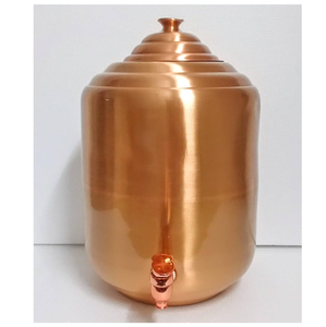 Olla de agua de cobre de diseño moderno, olla de agua de cobre hecha a mano tradicional, dispensador de agua, superventas - Product Image 4