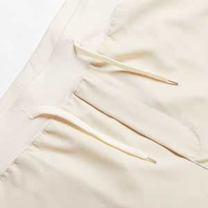 Pantalones cortos de entrenamiento atléticos de gimnasio para hombre personalizados 2025, nuevos pantalones cortos informales de talla grande, elásticos de punto de algodón 100%, lisos, transpirables, OEM - Product Image 4