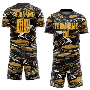 Chemises d'équipe de football à sublimation personnalisée Vêtements de football respirants Uniformes de football à séchage rapide Maillots de football pour hommes - Product Image 4