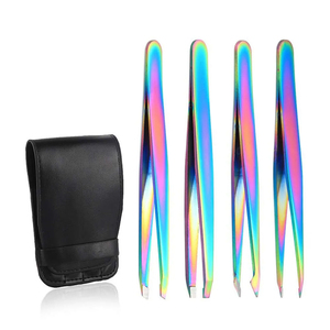 Pinzas de Cejas de Acero Inoxidable Puntiagudas Personalizadas de Precisión para una Depilación Precisa, Ecológicas a un Precio Competitivo - Product Image 4