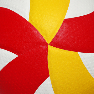 Volley-ball de logo personnalisé de haute qualité pour adultes cousu à la machine en cuir sans couture pour le jeu de plage et le jeu de niveau match - Product Image 2