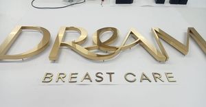 Segno di metallo in acciaio inossidabile con <span class=keywords><strong>taglio</strong></span> <span class=keywords><strong>Laser</strong></span> in acciaio inossidabile personalizzato con lettere Logo aziendale segno di segno in metallo con nomi in metallo - Product Image 5