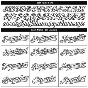 Blanc personnalisé-Maillot de baseball authentique noir - Product Image 5