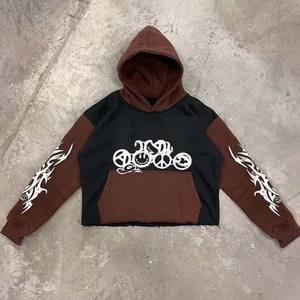 Nouveau Custom Propre Logo Hommes Sweat À Capuche Surdimensionné Vintage Coton Lavé Sérigraphie Streetwear Zip-Up Fait Par Cintre Impex - Product Image 1