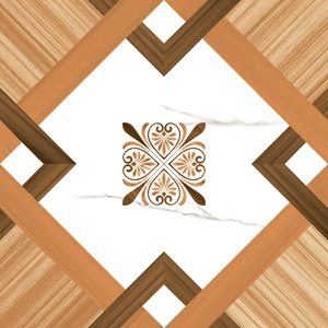 Azulejo de Porcelana Opera Rock con Acabado Glaseado Marrón Dorado, Diseño Atractivo, 60 x 60 cm, 8.2 mm de Grosor, Aislamiento Térmico - Product Image 2