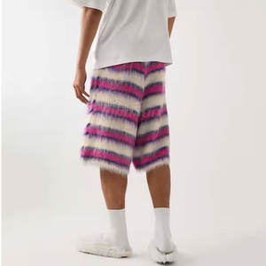 Private Label <b>Men</b> Cotton/Wool Mid Waist Elastic Solid Casual <b>Shorts</b> <b>Lightweight</b> - Product Image 4