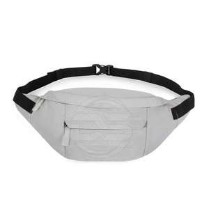 กระเป๋าคาดเอวไนลอนโพลีเอสเตอร์สำหรับทุกเพศน้ำหนักเบาออกแบบโลโก้ได้ตามต้องการกระเป๋าถือสไตล์กีฬาซักได้ทนทานและขายดี - Product Image 1