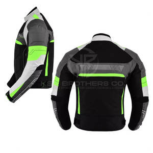 Combinaison de moto 2 pièces avec rembourrage de protection pour la course et la conduite de rue Combinaison imperméable 2 pièces pour moto - Product Image 3