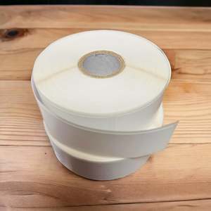 10 rotoli di etichette trasparenti trasparenti 250 personalizzate per l'indirizzo di ritorno adesivi stampati impermeabili UV senza Dispenser - Product Image 5