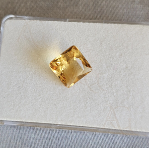 <b>Natural</b> Princess cut Square Heliodor Beryl yellow Semi Gemstone Jewelry Making Loose <b>Stones</b> White Morganite White Aquamarine - Product Image 3