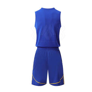 Meilleure vente Ensemble de maillots de basket-ball pour hommes, uniforme d'entraînement de basket-ball avec logo personnalisé - Product Image 2