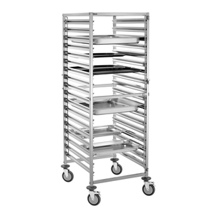 18GN2/1 Shelf Trolley Durable Shelving Unit with 1 Shelf - Product Image 1