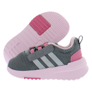 Chaussures Adidas Racer Tr211 pour nourrissons/tout-petits Couleur : Gris/Rose 100% authentiques - Product Image 1