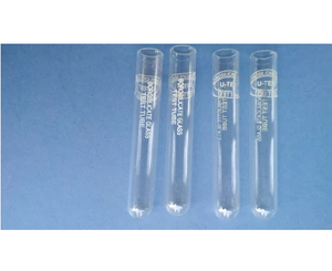 Tube en verre borosilicate transparent de qualité laboratoire pour la recherche et les tests scientifiques à haute température - Product Image 3