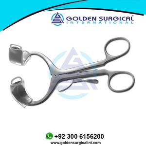 Écarteur buccal dentaire en acier inoxydable Molt Mouth Gag |   Écarteur de joue orthodontique |   Instruments dentaires pour prothèses dentaires sans dents - Product Image 5