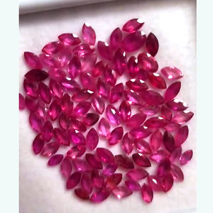 พลอยทับทิมทรงหลวมสีทับทิมขนาด8x4มม. จำนวน96ชิ้น19.65ชิ้น - Product Image 2
