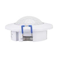 Sensor gerakan inframerah langit-langit Mini, PIR detektor gerakan tubuh saklar lampu dapat diatur untuk keamanan rumah 220-240V