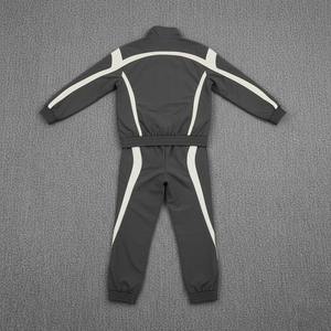 Ensemble coupe-vent personnalisé pour homme 100 % nylon, respirant, coupe-vent, survêtement de sport deux pièces, tenue de jogging, vêtements de sport d'extérieur - Product Image 3