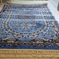 Antiker Orientalischer Türkischer Adiva Teppich Maschinenwebung Hochflor Fleckenresistent Polyester Geometrisch Heimdekor Groß Vintage