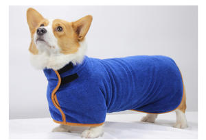 Peignoir pour chien, doux et absorbant, serviette de bain pour chat, microfibre, séchage rapide, pour chiots et chiens de petite et moyenne taille - Product Image 4