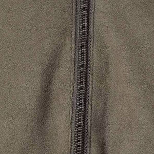 Chaqueta de ante para hombre con aspecto a cuadros de Color básico y cuello, chaqueta Bomber de ante para hombre con artículo Reversible - Product Image 5