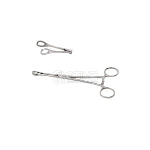 Fórceps de sujeción de esponja de alta calidad, instrumentos quirúrgicos de acero inoxidable, fórceps de sujeción de esponja de acero inoxidable autoclavable - Product Image 4