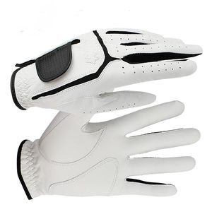 2025 Premium Cabretta Men's Left-Handed Golf <b>Glove</b> Genuine Leather Easy Grip <b>Light</b> <b>with</b> Custom Logo - Product Image 1