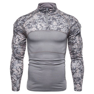Vêtements de sport Rash Guard Chemises de compression personnalisées Séchage rapide Rash Guard Vêtements de sport pour hommes Chemise de compression à manches longues pour hommes - Product Image 5
