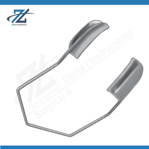 Spéculum manuel en fil métallique 25 mm de large x 40 mm de long, en acier inoxydable chirurgical certifié CE, fabricant d'instruments au Pakistan - Product Image 2