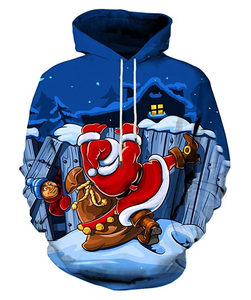 Sweats à capuche imprimés numériques entièrement sublimés pour femmes Tissu polaire respirant surdimensionné Conceptions personnalisées - Product Image 1