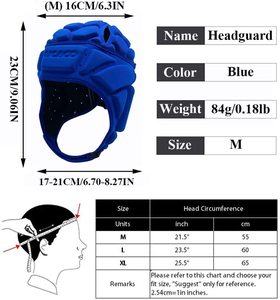 หมวกรักบี้ระบายอากาศขนาดพลัสไซส์พร้อมโลโก้ตามสั่งหมวกกันน็อคอเมริกันฟุตบอลรุ่นใหม่ - Product Image 3