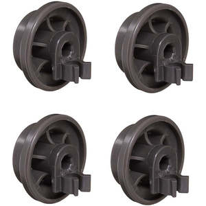 Paquete de 4 Rodillos Eléctricos para el Estante Inferior de la Lavavajillas 4581DD3003BCM, Reemplaza a la Pieza 4581DD3003B - Product Image 1