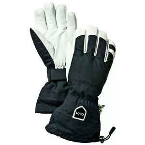 Gants de ski imperméables et coupe-vent pour l'extérieur, avec sangle de poignet réglable, logo personnalisé en cuir pour hommes, snowboard - Product Image 6