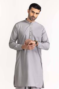 Fabricación profesional Transpirable Hombres Shalwar Kameez Plain Dyed para ocasiones de fiesta Precios al por mayor - Product Image 6