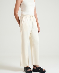 Elegantes pantalones de chándal de lana para mujer, pantalones de chándal de cintura elástica gruesa para correr de invierno acogedores, perfectos para ropa informal y de calle - Product Image 3