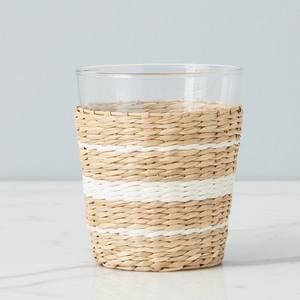 Factory Direct Sale New Arrival Woven Seagrass Cup Cover for Drinks Glass Cups and <b>Mugs</b> <b>Holder</b> Bag Bulk Quantity Tumblers - Product Image 3