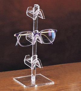 Support de présentation élégant pour lunettes de soleil en acrylique, organiseur pour 5 paires de lunettes, idéal pour les présentoirs de vente au détail - Product Image 5