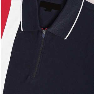 Polo de Color Sólido para Hombre, Camisa Transpirable de Talla Grande para Adulto, Ropa de Verano - Product Image 4