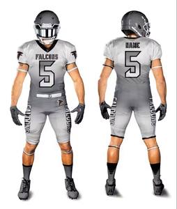 Vente en gros de maillots de football pour jeunes ensembles d'uniformes de football américain personnalisés à sublimation complète - Product Image 2