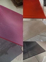 Plaque acrylique texturée rainurée découpée au laser, panneau PMMA personnalisable, écologique, imperméable pour la décoration