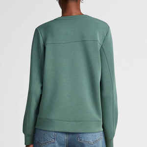 Sudadera de mujer OEM al por mayor ropa informal de secado rápido transpirable sudadera de mujer personalizada al por mayor - Product Image 4