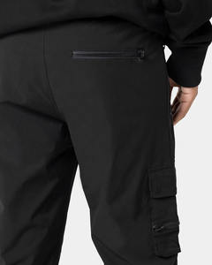 Pantalones de chándal de nailon de alta calidad para hombre con bolsillos laterales con cremallera, cintura elástica transpirable, ropa de calle de talla grande, características de carga - Product Image 6