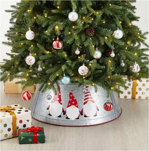 Collar de metal galvanizado para árboles, venta al por mayor, decoración navideña, soporte para árbol, decoración elegante inspirada en el hogar, Año Nuevo, fiesta de Navidad - Product Image 2
