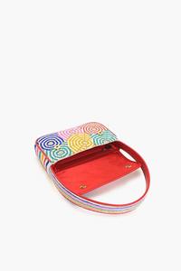 Bolso de Hombro Clásico de Algodón con Cuentas Florales de HUSSAIN CRAFTS, Bolso Bordado a Mano con Asa, Artesanía India, Colores Mezclados, para Fiesta - Product Image 3