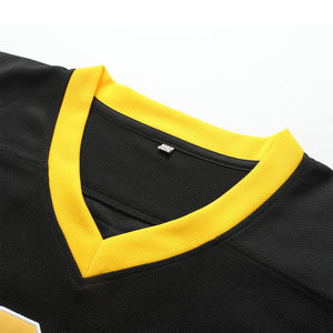 Camiseta y pantalones cortos de hockey sobre hielo Unisex Nombre del equipo Ropa deportiva Sublimación Impreso Secado rápido 100% Poliéster Logotipo personalizado - Product Image 4