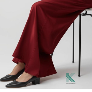 กางเกงผ้าทอลายทแยงผ้า97% ผ้าสแปนเด็กซ์3% สำหรับเด็กผู้หญิง/เด็กผู้ชายกางเกงผ้าทอ - Product Image 5