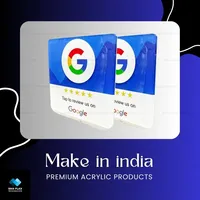 Individualisierte LOGO RFID NFC Acryl Wasserdichte Tischaufkleber Menü-Tags mit QR-Code und NTAG215-Chips